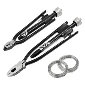 Bonsicoky Juego de 2 alicates de alambre de seguridad