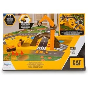 Alfombra de juego para vehículos de construcción para_3