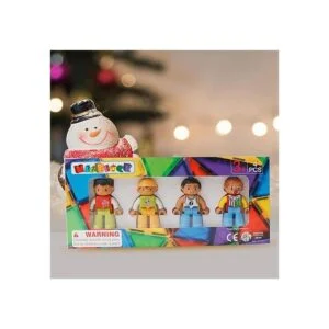 Figuras magnéticas de 4 piezas juguetes compatibles con_2