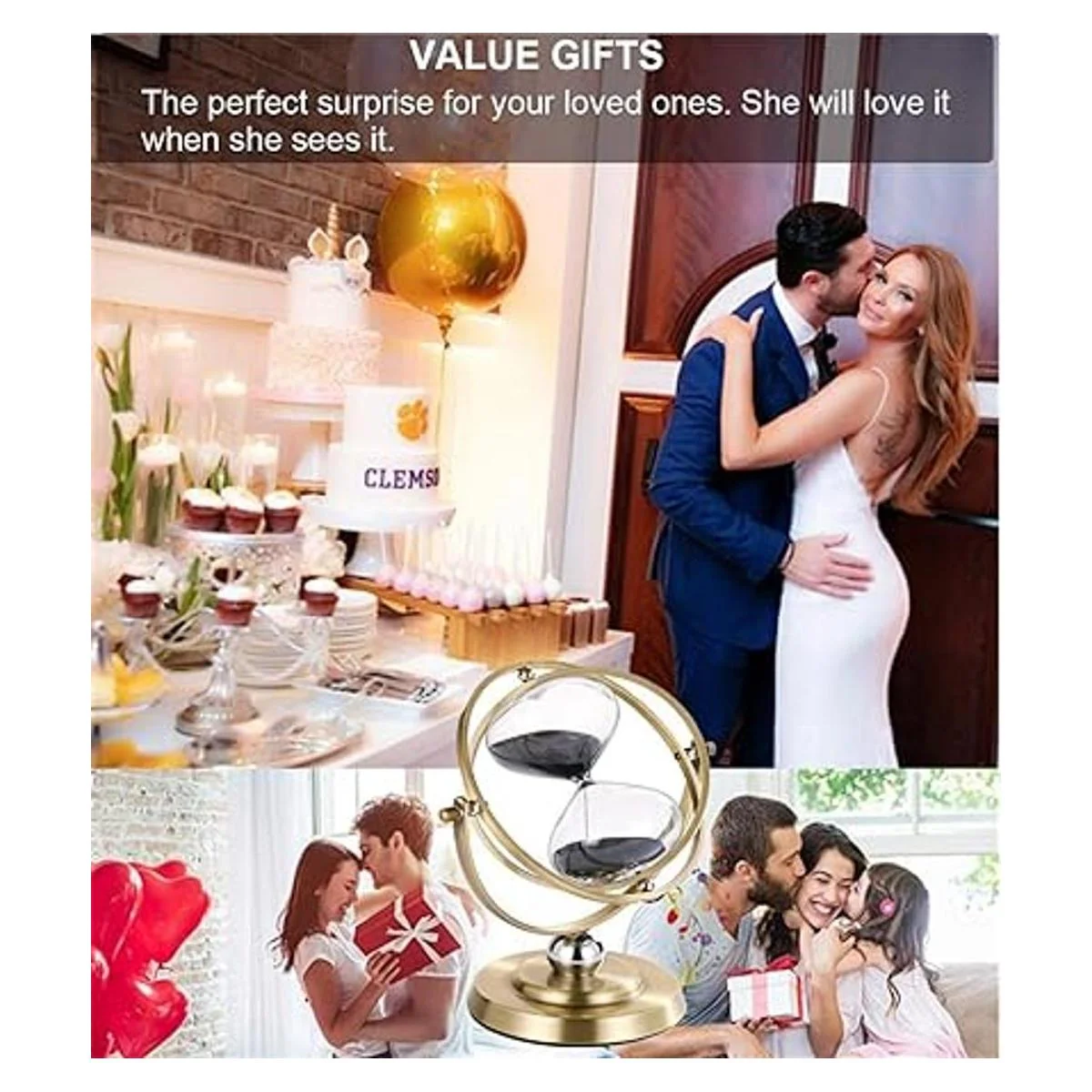 SuLiao Reloj de arena de reloj de arena de 60 minutos_4