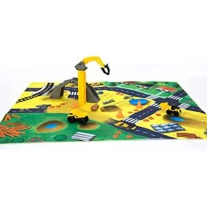Alfombra de juego para vehículos de construcción para_1
