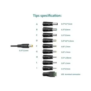 Basicvolt Fuente de alimentación universal de 9 V 2 A_2