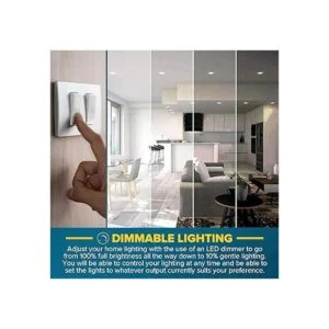 Sunperian BR20 Bombilla LED 6 W 50 W 2700 K luz_3