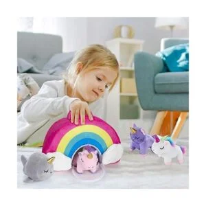 PASSIONFRUIT Juego de 5 juguetes de peluche para niños_6