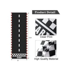 Suministros de decoración de fiesta de autos de carreras_3