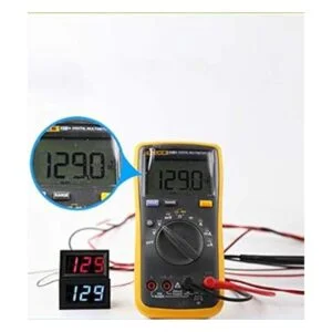 CenryKay 2 cables azules DC 4.530 V panel LED digital