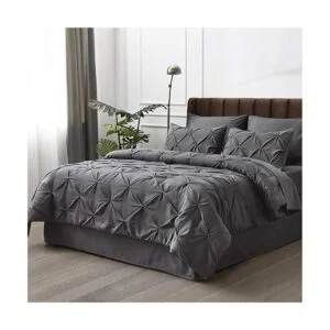 Bedsure Juegos de edredón de 8 piezas tamaño matrimonial_2