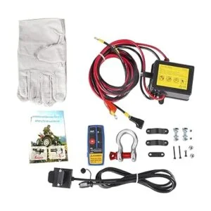 CXRCY Kits de cabrestante eléctrico de 12 V 4000 libras_6