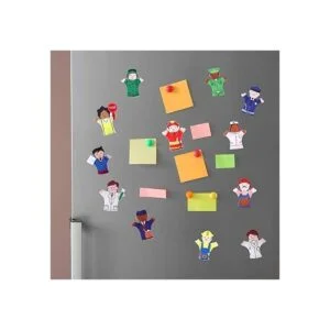 Magnet Happy Helpers People Juego de juguetes para nevera