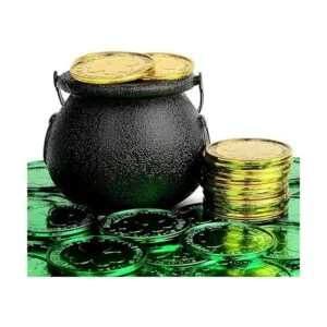 CCINEE Caldero negro con asa mini cubo de plástico para_4