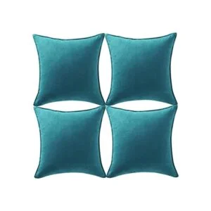 Fancy Homi Paquete de 4 fundas de almohada decorativas de