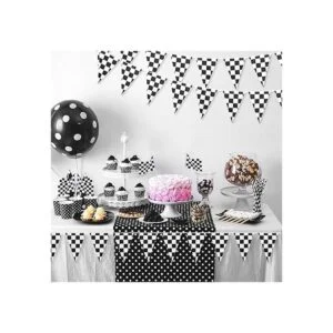 Suministros de decoración de fiesta de autos de carreras_4