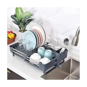 TOOLF Escurridor de platos extensible escurridor de_2