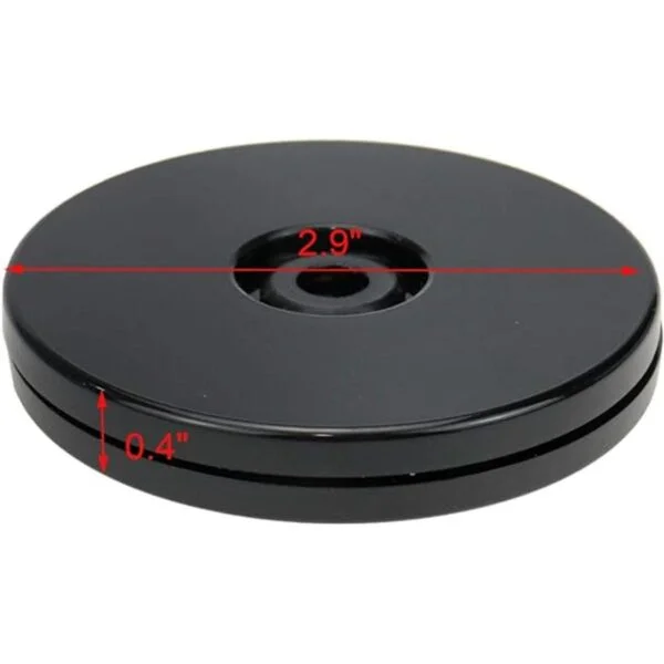 Geesatis 4 piezas acrílico Lazy Susan 3.0 in giratorio_2