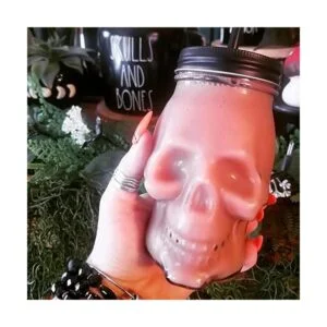 TOPZEA Paquete de 6 tazas Mason Tarros vaso de cristal de