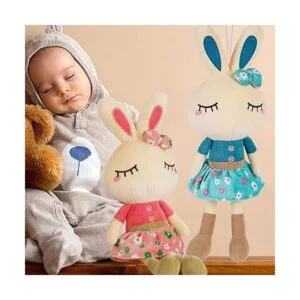Cllayees Juego de 2 conejitos de peluche conejo de 18.3_4