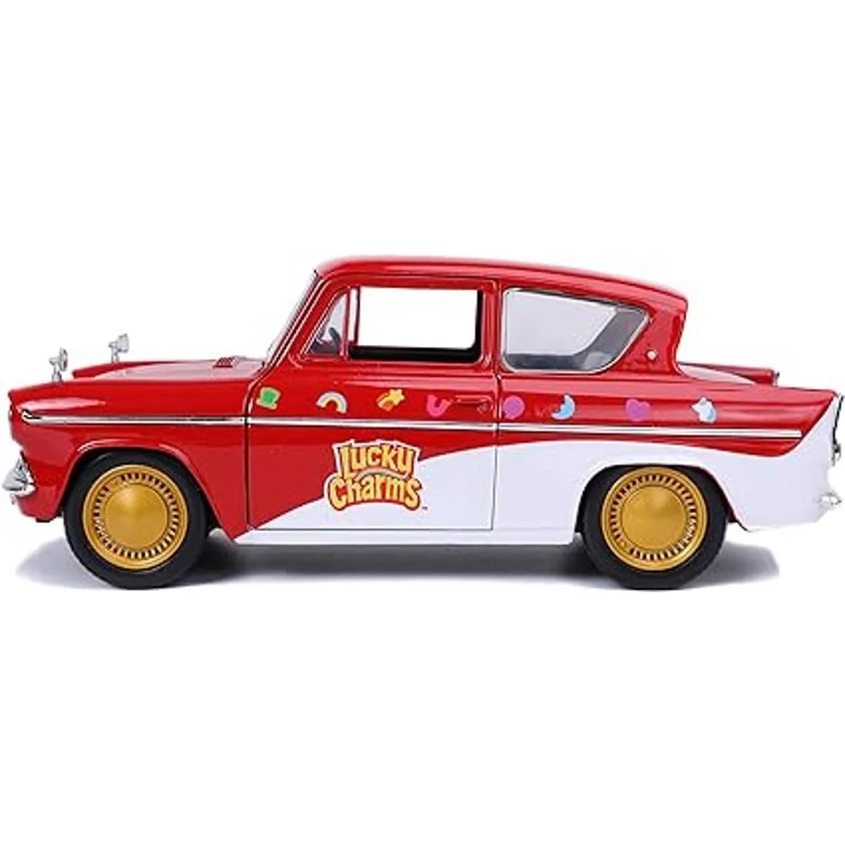 Jada Toys Lucky Charms 124 1959 Ford Anglia Diecast Car y_4