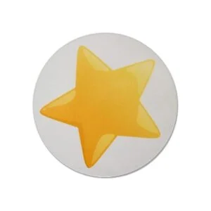 Novel Merk Star Imanes redondos de vinilo de 3.0 in para_2