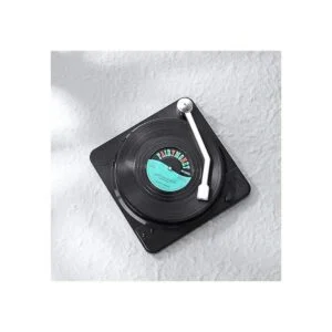 MECOWON Posavasos de vinilo con soporte para reproductor_3