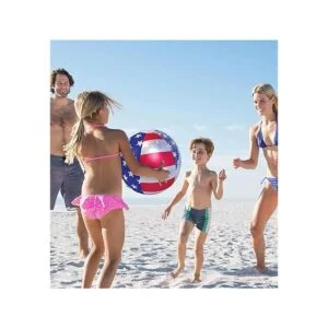 POZA Inflatable USA Pool Float Luxurious Fun Lounger_4