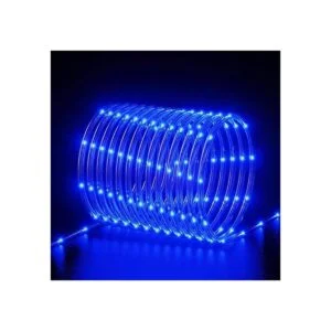 Cuerda de luces solares LED impermeables para exteriores_2
