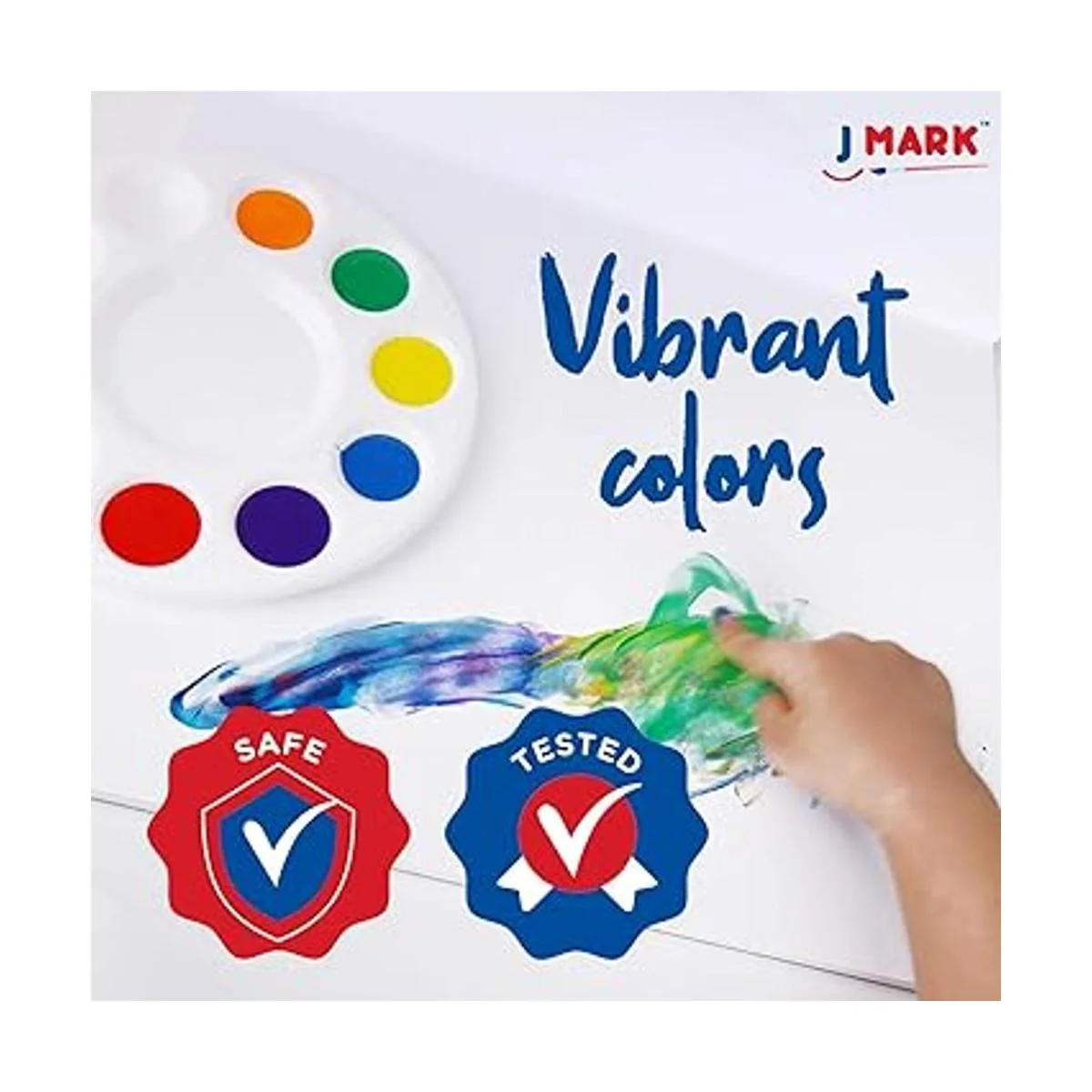 Juego de pintura lavable para dedos para niños Juego de_6
