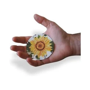 Novel Merk Imanes redondos de vinilo de 3.0 in para_5