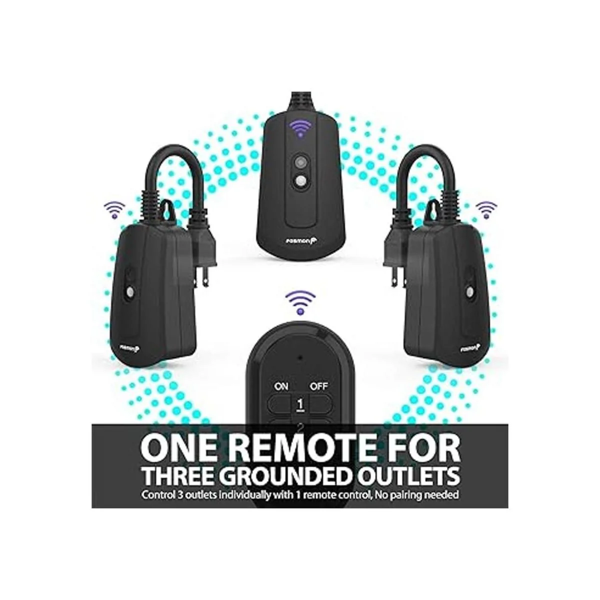 Fosmon Control remoto inalámbrico para interiores y_2