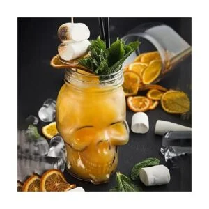 TOPZEA Paquete de 6 tazas Mason Tarros vaso de cristal de