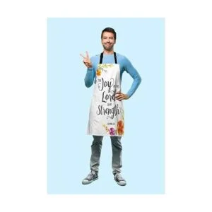 Beabes Joy of The Lord is My Strength Delantal de chef de_3