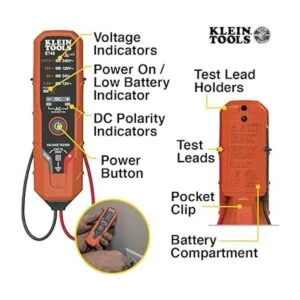 Klein Tools CL120VP Kit de prueba de voltaje eléctrico con_6