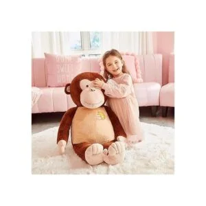 IKASA Juguete de peluche de mono grande para niños_5