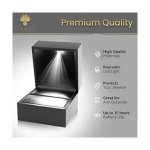 DANTE Caja de anillo de compromiso caja de anillo de lujo_2