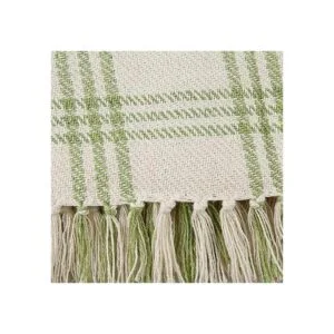 DII Modern Farmhouse Plaid Collection Manta de algodón_3