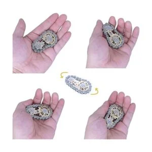 DMaos Fidget Spinner cadena de bicicleta de eslabones con_3