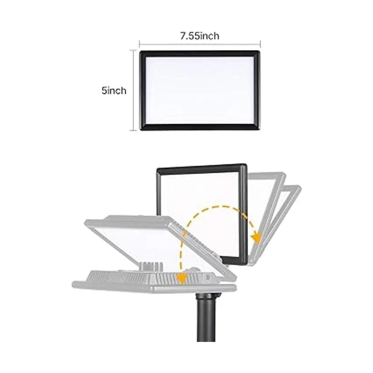 Luz dominante con soporte de escritorio extensible luz de_6