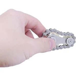 DMaos Fidget Spinner cadena de bicicleta de eslabones con_5