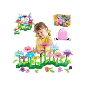 FLYINGSEEDS 46 juguetes de construcción de jardín de_1