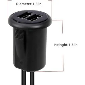 DAMAVO YM1240 Cable de extensión de montaje de coche_2