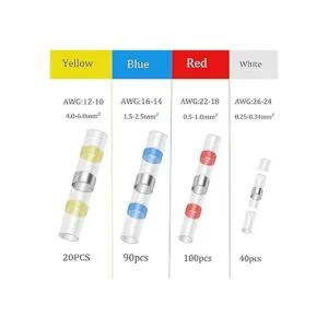 Flytuo 250 conectores de alambre de sellado de soldadura_2