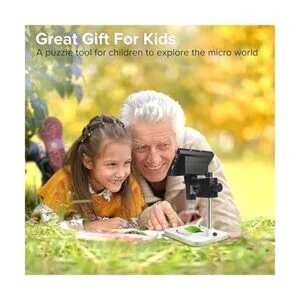 Microscopio de moneda microscopio digital LCD Dcorn de_6