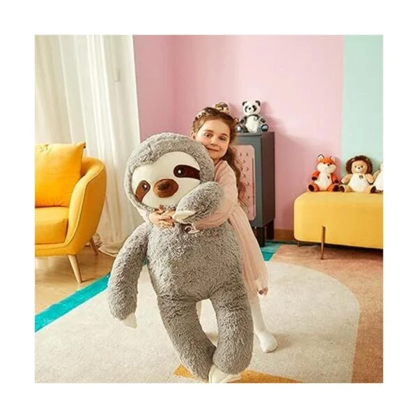 IKASA Juguete Bradypode de peluche grande de perezoso para_6