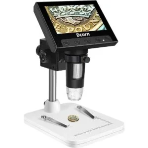 Microscopio de moneda microscopio digital LCD Dcorn de_1
