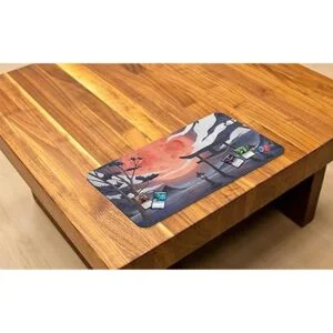 Paramint Blood Moon Torii Gate Stitched MTG Playmat_3