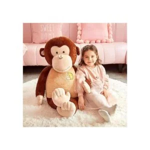 IKASA Juguete de peluche de mono grande para niños_6