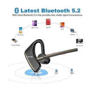 Auriculares Bluetooth New bee V5.2 Auriculares_5