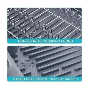 TOOLF Escurridor de platos extensible escurridor de_4