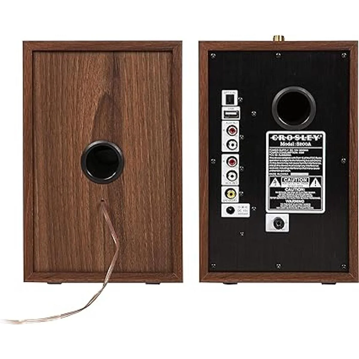 Crosley S200AWA Altavoces estéreo Bluetooth activados de 4_4