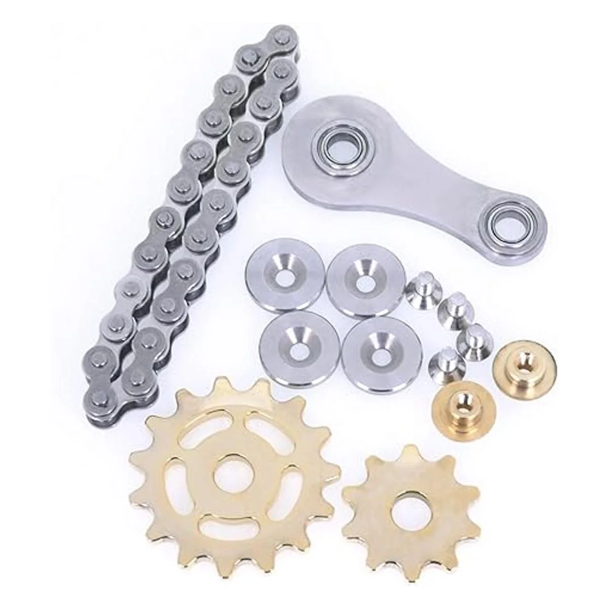 DMaos Fidget Spinner cadena de bicicleta de eslabones con_6