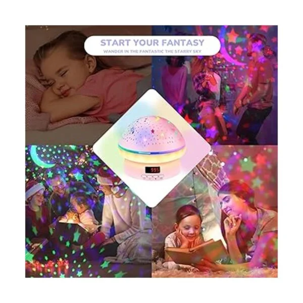 Juguetes para niñas de 3 a 8 años proyector de estrellas_6